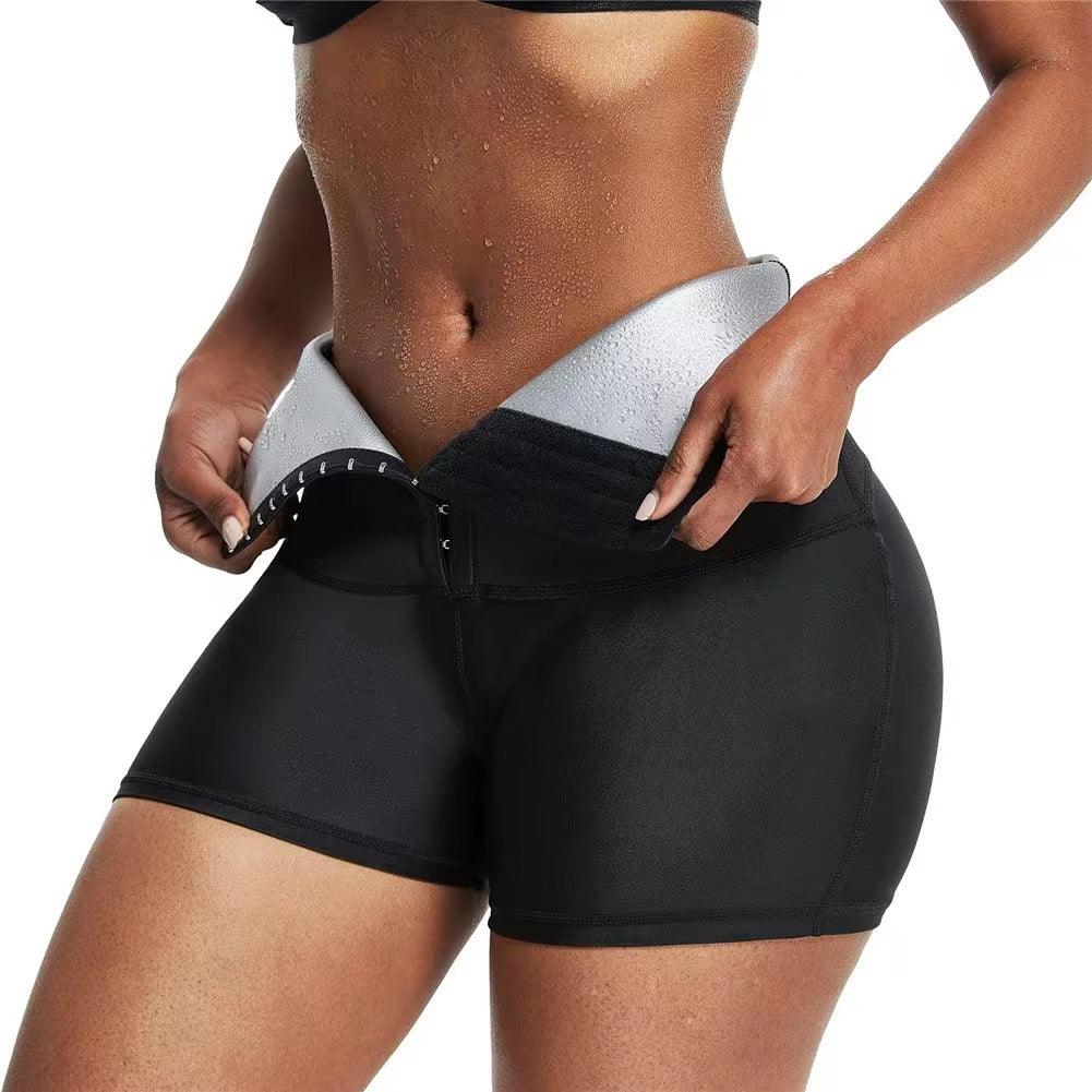 Slimming Pants Waist Trainer Shapewear Tummy Hot Thermo Sweat Leggings Fitness Workout Sweat Sauna Pants Body Shaper - Amazitshop