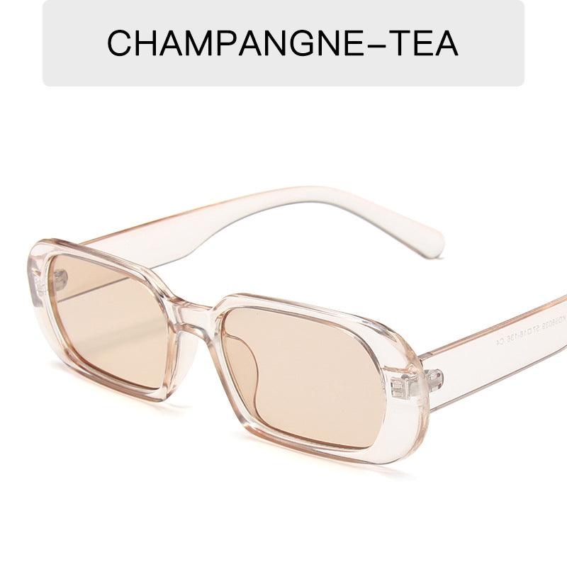 Small Frame Sunglasses Female Candy Color Colorful Fashion Sunglasses - Amazitshop