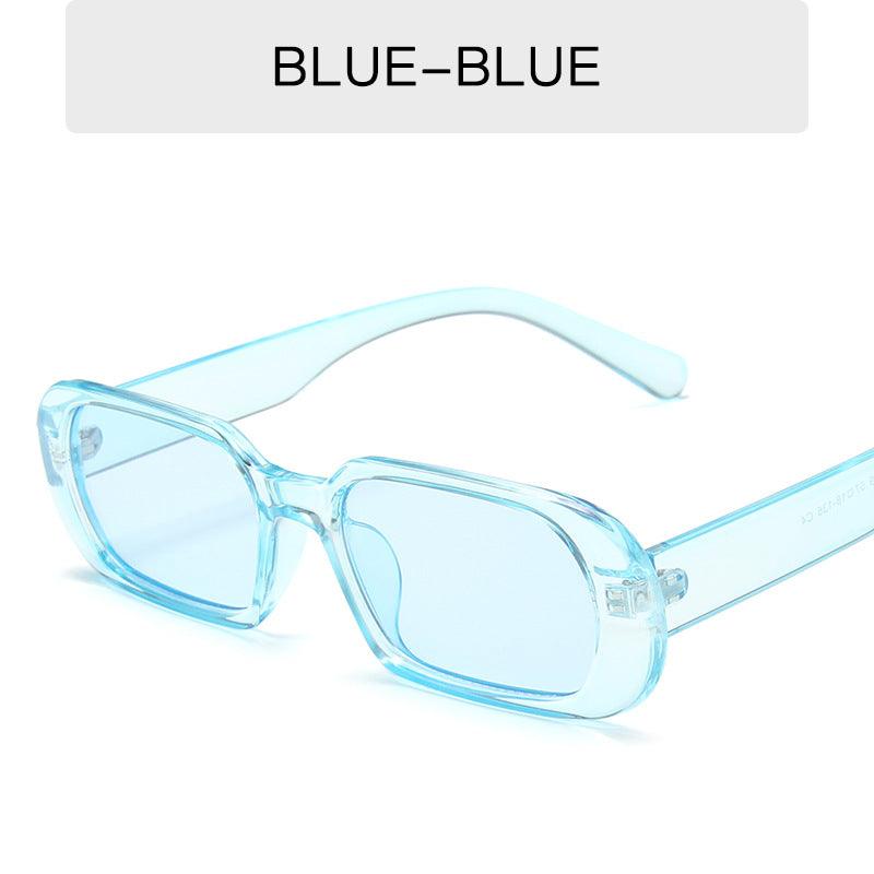 Small Frame Sunglasses Female Candy Color Colorful Fashion Sunglasses - Amazitshop