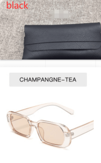 Small Frame Sunglasses Female Candy Color Colorful Fashion Sunglasses - Amazitshop