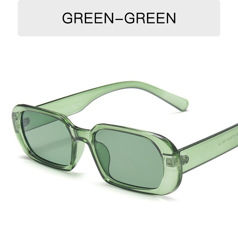 Small Frame Sunglasses Female Candy Color Colorful Fashion Sunglasses - Amazitshop