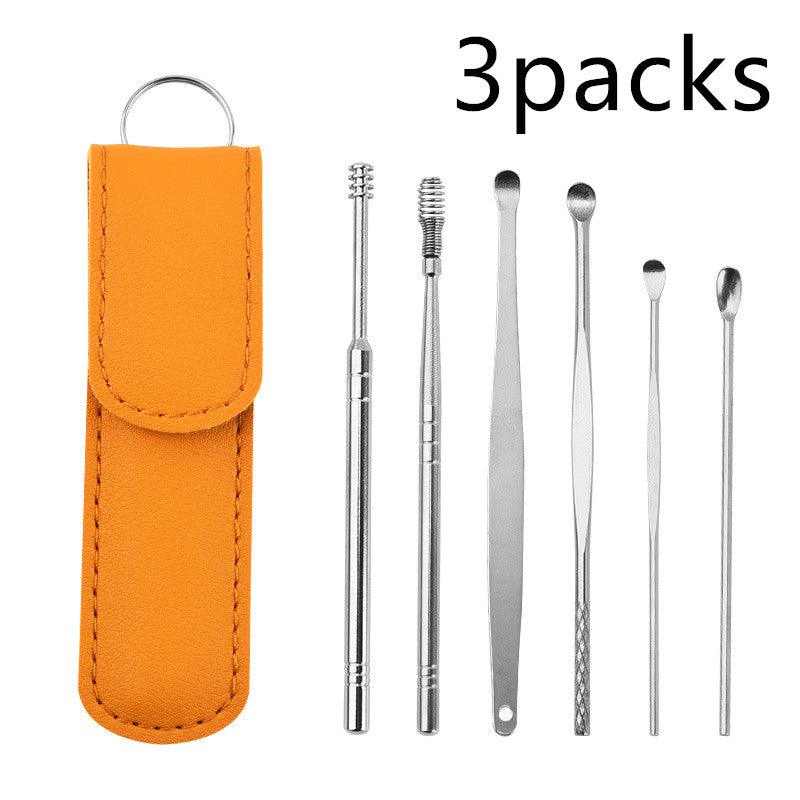 Stainless Steel Ear Pick Double - head Spiral Ear Pick - Amazitshop