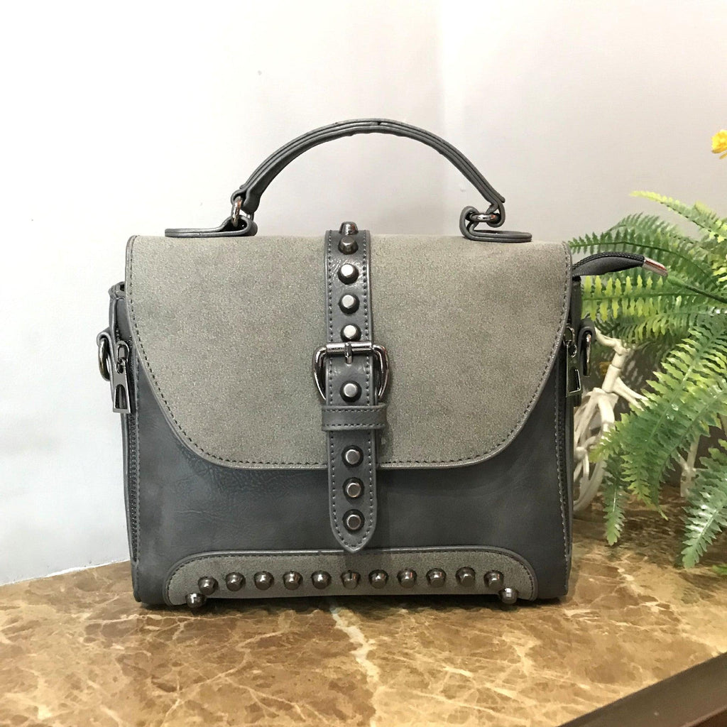 Studded Bag For female Bag Messenger Bag - Amazitshop