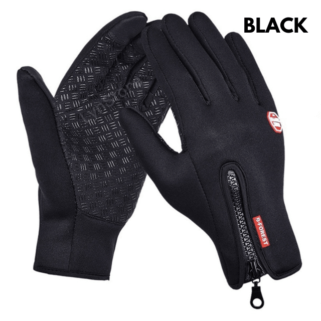 Winter Gloves Touch Screen Riding Motorcycle Sliding Waterproof Sports Gloves With Fleece - Amazitshop