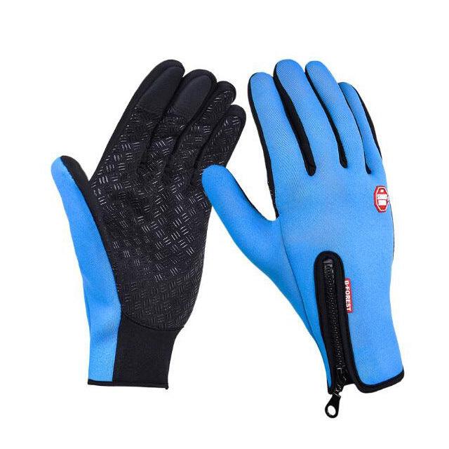 Winter Gloves Touch Screen Riding Motorcycle Sliding Waterproof Sports Gloves With Fleece - Amazitshop