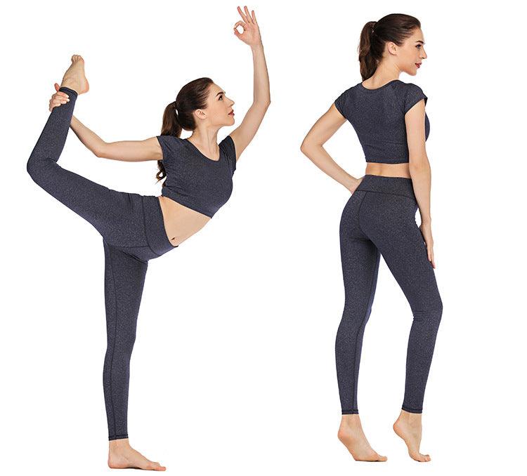 Women Nylon yoga suit stretchable - Amazitshop