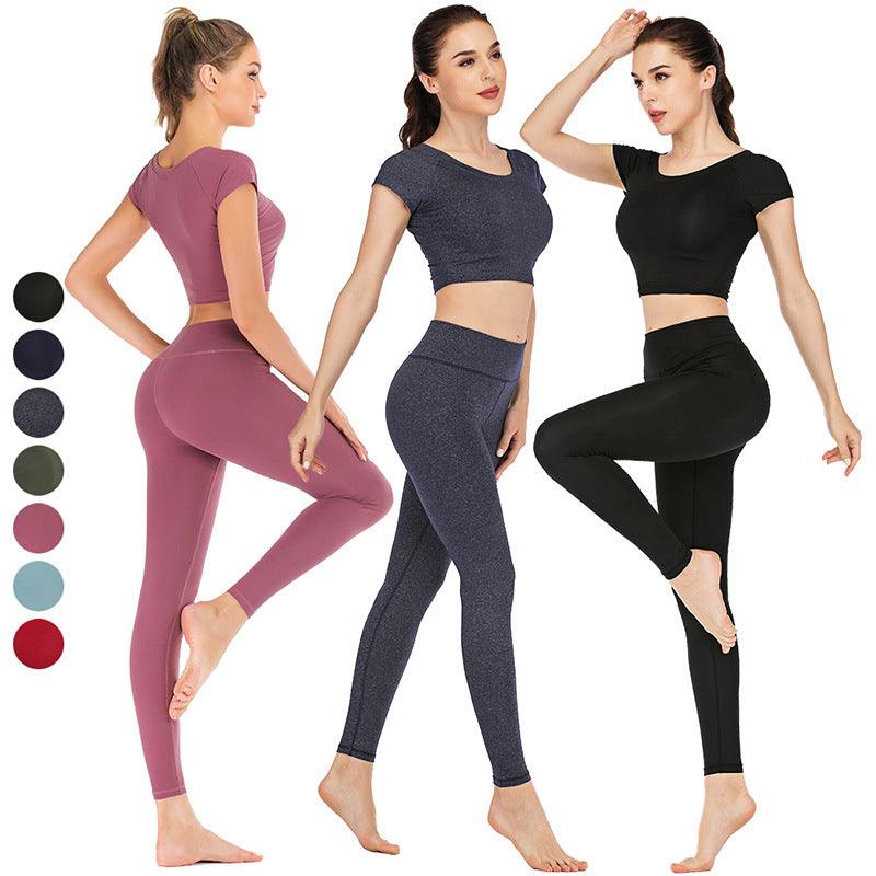 Women Nylon yoga suit stretchable - Amazitshop
