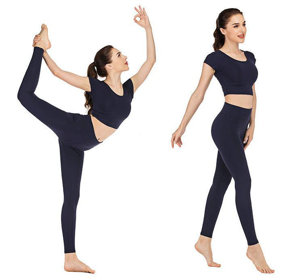 Women Nylon yoga suit stretchable - Amazitshop