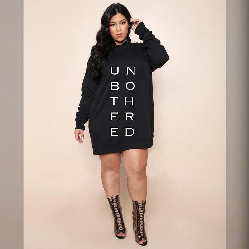 Women Plus Size Hoodies For Female Big Blouse Hooded Top - Amazitshop