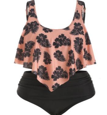 Women plus size split swimsuit - Amazitshop