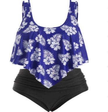 Women plus size split swimsuit - Amazitshop