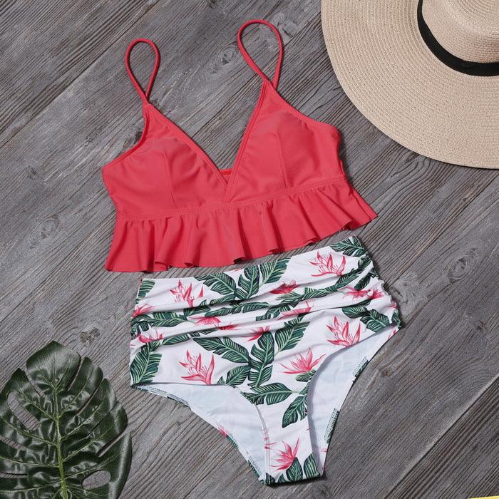 Women Ruffled Swimwear - Amazitshop