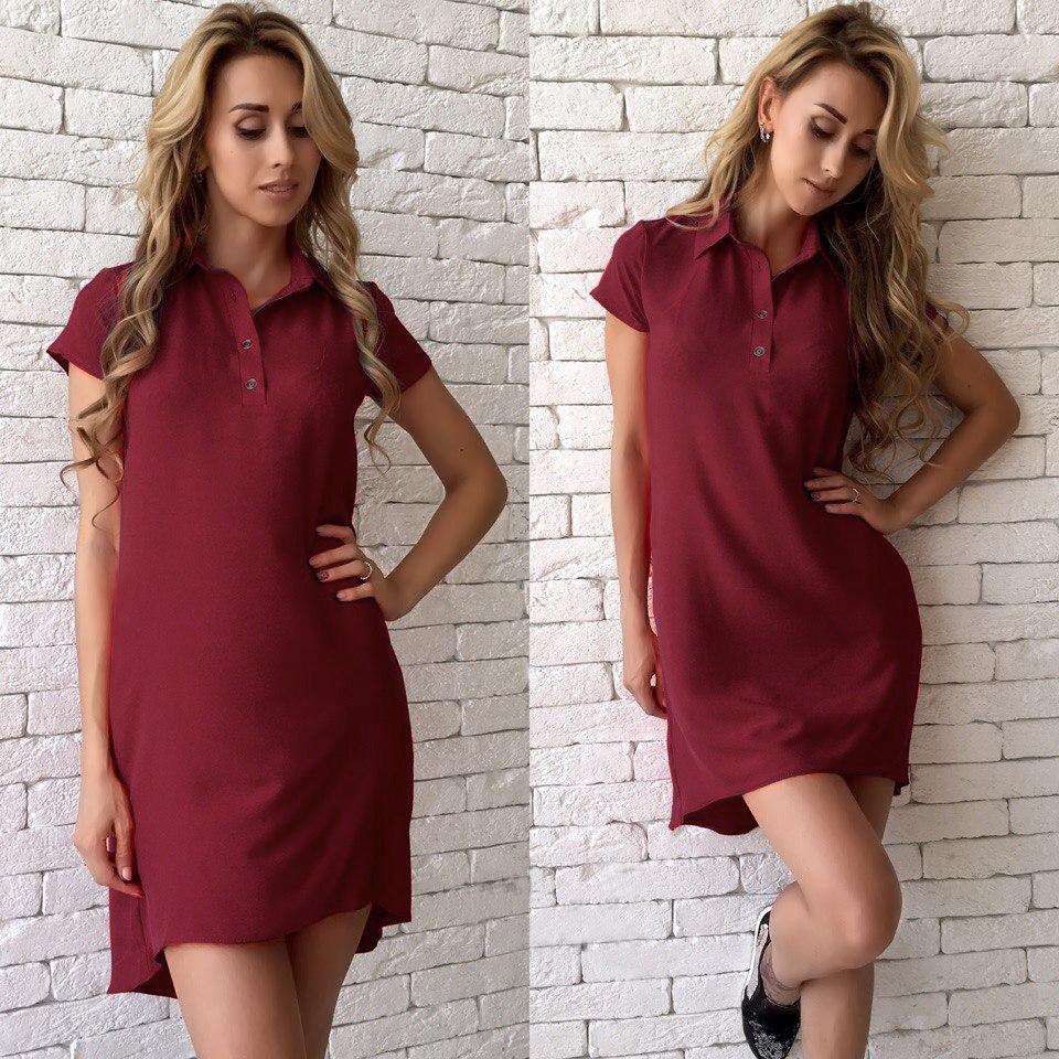 Women's casual short sleeve dress - Amazitshop