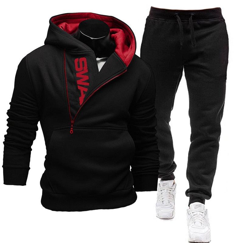 Zipper Hoodies Casual Tracksuit - Amazitshop