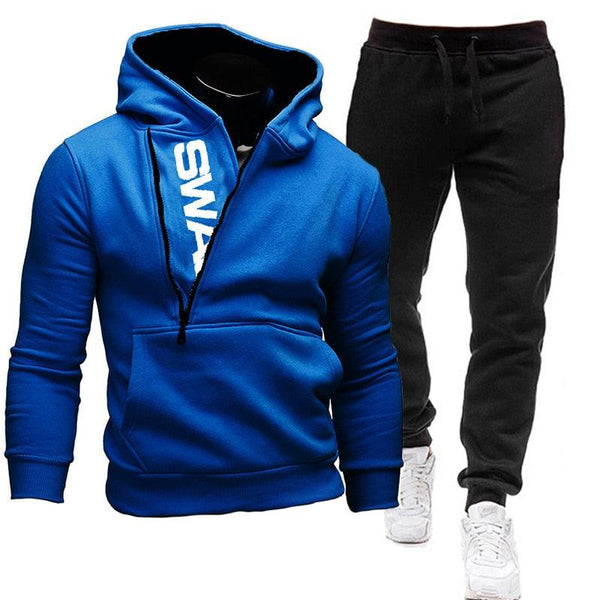Zipper Hoodies Casual Tracksuit - Amazitshop