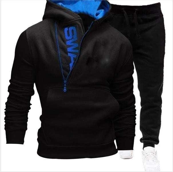 Zipper Hoodies Casual Tracksuit - Amazitshop